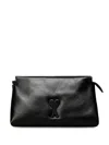 Ami Alexandre Mattiussi Voulez-vous Pouch Black In Black