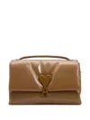 Ami Alexandre Mattiussi Brown Smooth Leather Voulez Vous Bag Brown