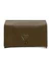Ami Alexandre Mattiussi Ami Paris Voulez Vous Shoulder Bag In Green
