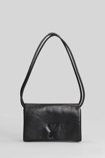 Ami Alexandre Mattiussi Voulez Vous Wallet Wallet In Black Leather