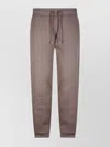 Ami Alexandre Mattiussi Ami Logo Embossed Drawstring Track Pants