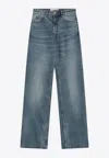 Ami Alexandre Mattiussi Washed Straight Jeans