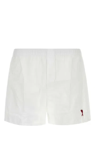 Ami Alexandre Mattiussi White Cotton Boxer