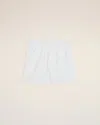 Ami Alexandre Mattiussi White Cotton Large Fit Shorts White In White
