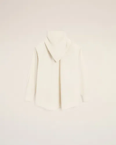 Ami Alexandre Mattiussi White Cotton Long Sleeves Bandana Blouse White