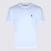 Ami Alexandre Mattiussi Ami Paris Ami Paris De Coeur Cotton T-shirt In White