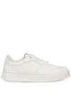 Ami Alexandre Mattiussi New Lace Up Arcade Sneakers White In White