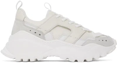 Ami Alexandre Mattiussi White Lucky 9 Sneakers In White/100