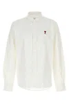 Ami Alexandre Mattiussi Ami Paris Shirts In Naturalwhite