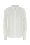 Ami Alexandre Mattiussi Classic White Button-up Shirt With Tailored Fit