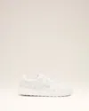 Ami Alexandre Mattiussi White Smooth Leather Low Top A Walk Sneakers White In White