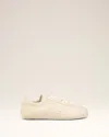 Ami Alexandre Mattiussi White Smooth Leather Low Top Step Sneakers White In White
