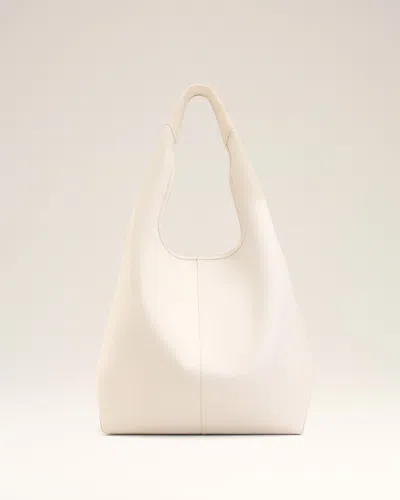 Ami Alexandre Mattiussi White Soft Leather Etienne Hobo Bag White