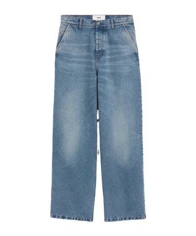 AMI ALEXANDRE MATTIUSSI AMI PARIS WIDE LEG JEANS
