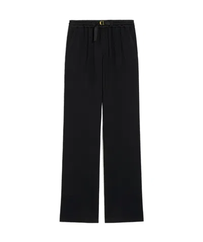 AMI ALEXANDRE MATTIUSSI AMI FLARE FIT ELASTICATED TROUSERS