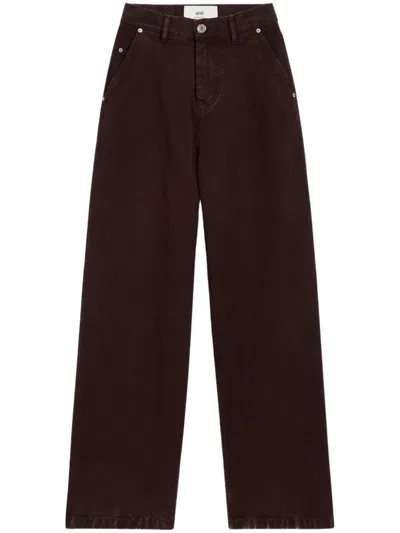 AMI ALEXANDRE MATTIUSSI WIDE-LEG JEANS