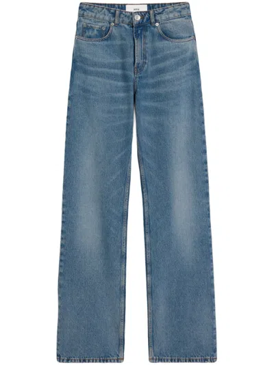 AMI ALEXANDRE MATTIUSSI WIDE-LEG JEANS