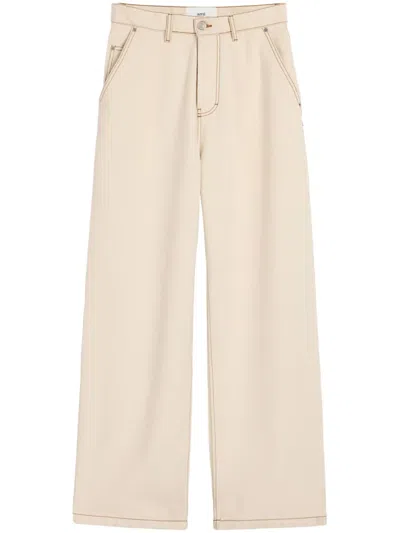 AMI ALEXANDRE MATTIUSSI WIDE-LEG JEANS