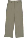 Ami Alexandre Mattiussi Wide Fit Trousers Neutrals For Men In Neutrals