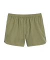 Ami Alexandre Mattiussi Swim Shorts Green For Men In Gray