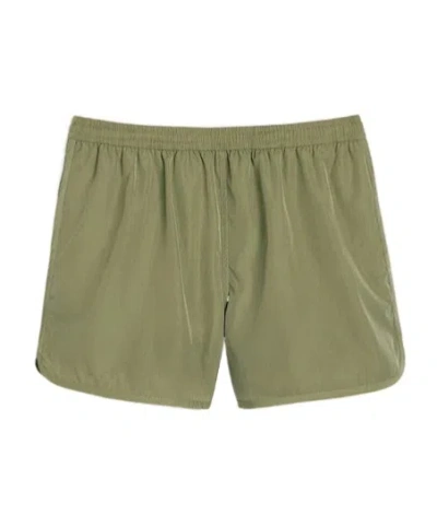 AMI ALEXANDRE MATTIUSSI AMI ELASTIC WAISTBAND SWIM SHORTS
