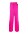 Ami Alexandre Mattiussi Wide-leg Tailored Trousers In Pink