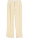 Ami Alexandre Mattiussi Wide-leg Trousers In Neutrals