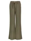 Ami Alexandre Mattiussi Ami Wide Leg Trousers With Adjustable Strap In Multi
