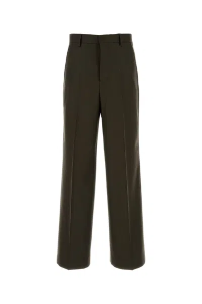 Ami Alexandre Mattiussi Wide Trousers-42 Nd Ami Male In Brown