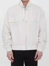 Ami Alexandre Mattiussi Logo-print Hooded Windbreaker In White