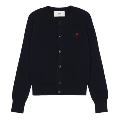 Ami Alexandre Mattiussi (wmns) Ami Army Cardigan 'navy' In Blue