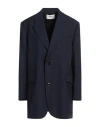 Ami Alexandre Mattiussi Woman Blazer Midnight Blue Size 6 Virgin Wool