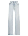 Ami Alexandre Mattiussi Woman Jeans Blue Size 29 Cotton In Blue