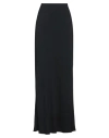 Ami Alexandre Mattiussi Woman Maxi Skirt Black Size 6 Acetate, Viscose In Black