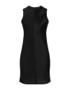 Ami Alexandre Mattiussi Woman Mini Dress Black Size 6 Acetate, Viscose In Black