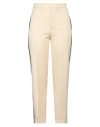 Ami Alexandre Mattiussi Woman Pants Beige Size M Virgin Wool, Polyester