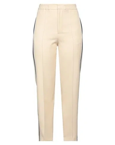 Ami Alexandre Mattiussi Woman Pants Beige Size M Virgin Wool, Polyester
