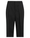 Ami Alexandre Mattiussi Woman Pants Black Size 12 Virgin Wool