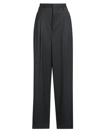 Ami Alexandre Mattiussi Woman Pants Black Size 8 Virgin Wool