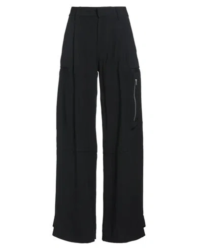 Ami Alexandre Mattiussi Woman Pants Black Size M Acetate, Viscose In Black