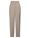 Ami Alexandre Mattiussi Woman Pants Khaki Size 8 Virgin Wool In Beige