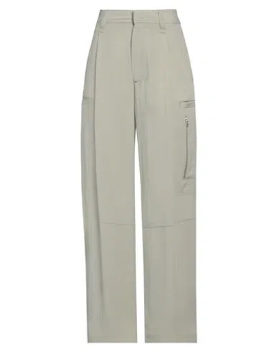 Ami Alexandre Mattiussi Woman Pants Sage Green Size M Acetate, Viscose