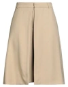 Ami Alexandre Mattiussi Woman Pants Sand Size 10 Virgin Wool