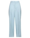 Ami Alexandre Mattiussi Woman Pants Sky Blue Size 6 Virgin Wool In Blue