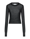 Ami Alexandre Mattiussi Crewneck Cropped In Black