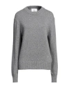 Ami Alexandre Mattiussi Woman Sweater Grey Size Xs Cashmere, Wool