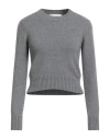Ami Alexandre Mattiussi Ami Paris Wool And Cashmere Sweater In Gray