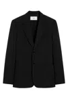 Ami Alexandre Mattiussi Long-sleeved Suit Coat In Noir