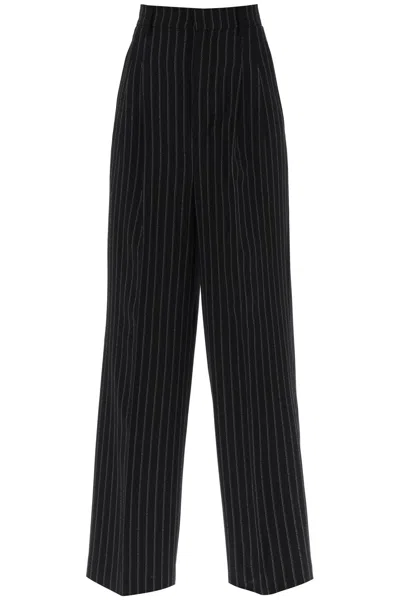 Ami Alexandre Mattiussi Black Creased Trousers