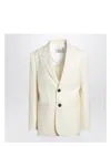 Ami Alexandre Mattiussi Ami Paris Butter-coloured Wool Jacket Women